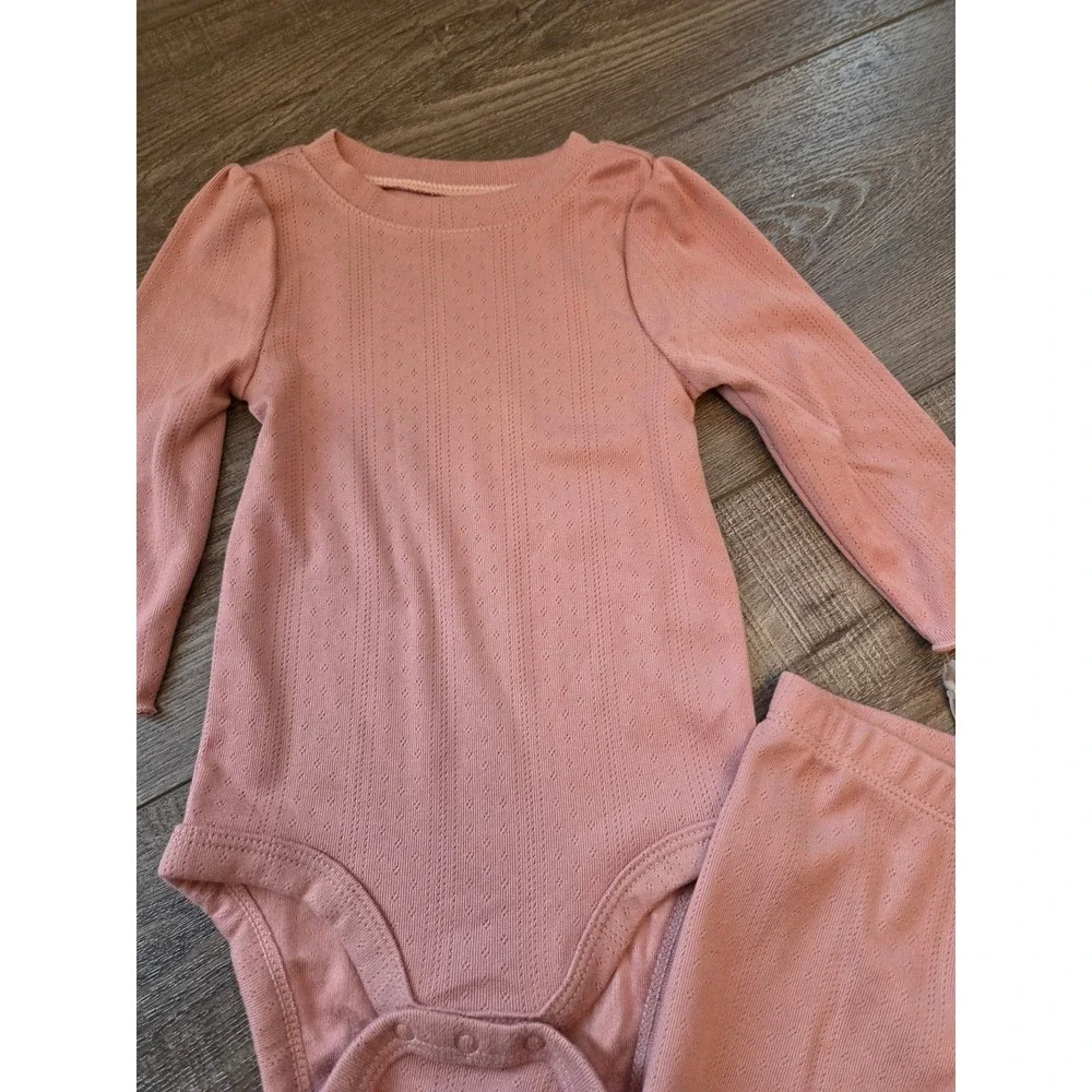 Cloud island baby‎ girl outfit 12 mos